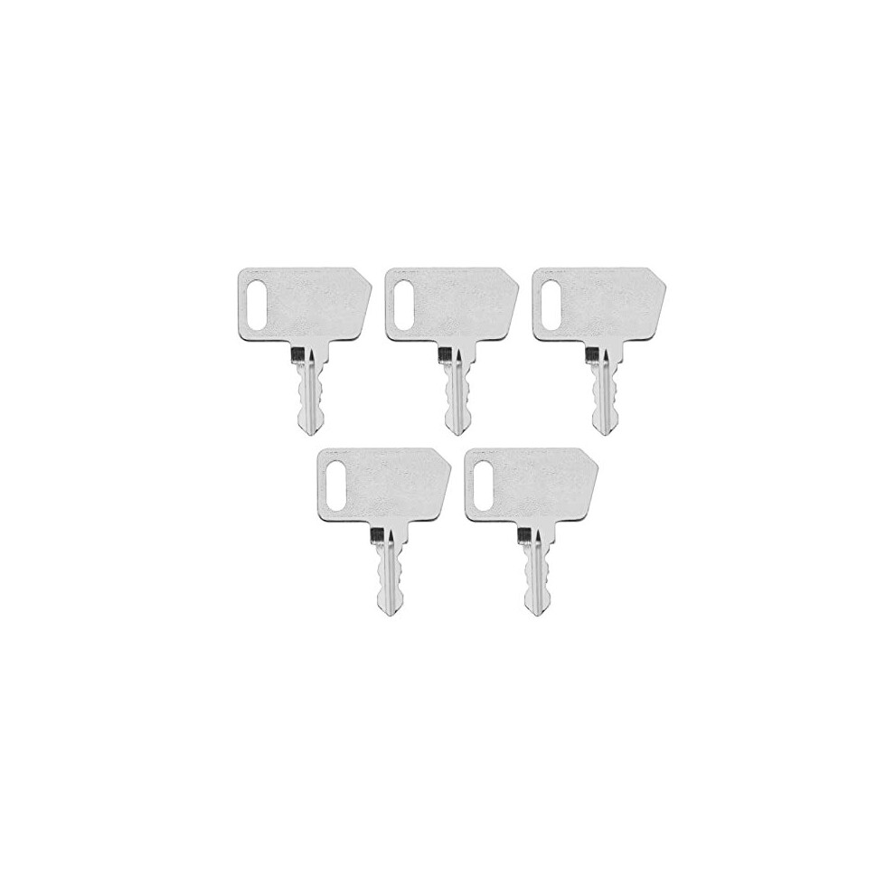 5Pcs Ignition Starter Key Replacement 14644 Compatible With Fendt Compatible With Deutz Compatible With Hatz Ignition Switch Key 6975498012887
