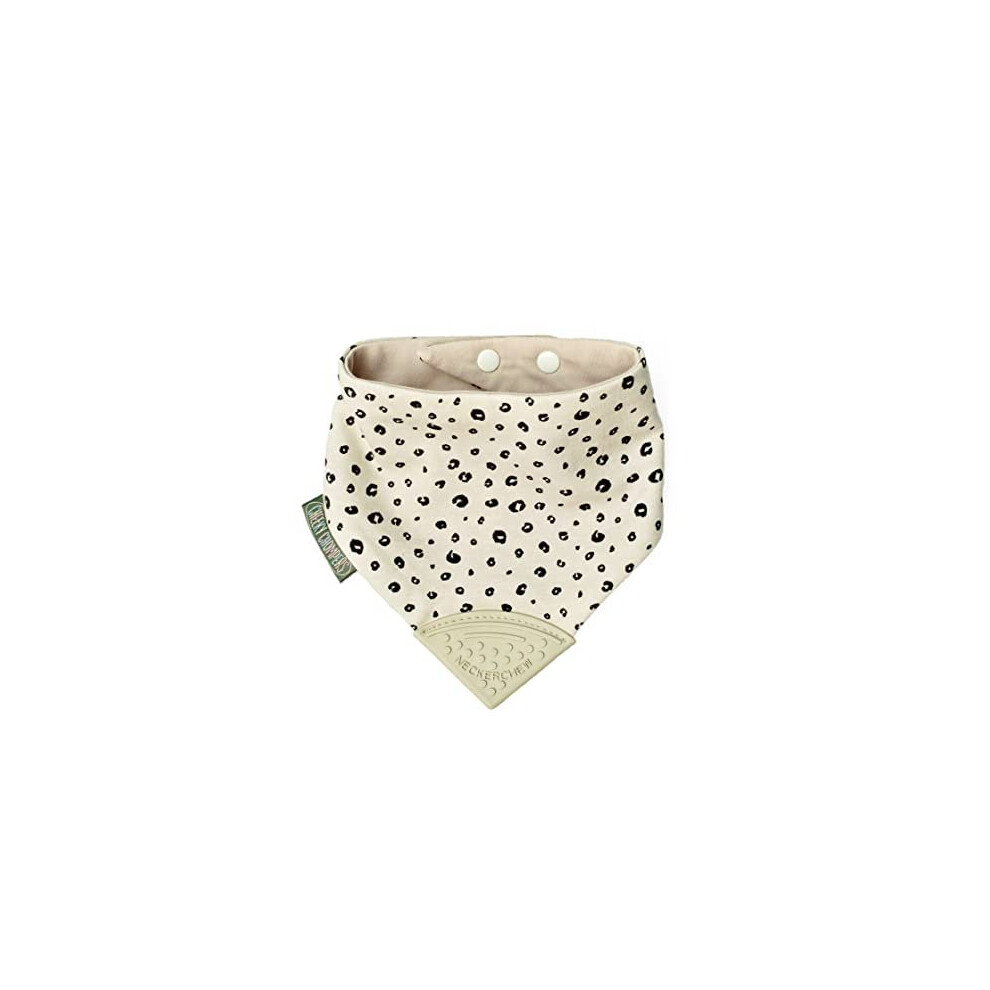 Teething Bibs For Toddlers And Babies - Bandana Style Dribble Bib With Silicone Teether - Multi Award Winning Neckerchew - Super Hygienic + Cheeky Chompers