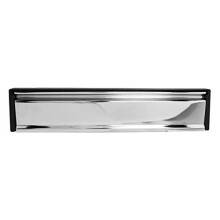 12 Inch Framemaster Door Letterbox - Premium Secure Letter Box, Anti Vandal, Anti Burglar, Anti Snap Flap, Anti Scratch, For Wood or uPVC Doors