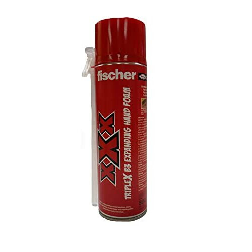 Fischer 567427 Triple X Hand Foam Expanding, Yellow