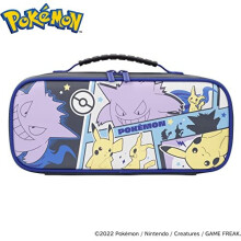 Pochette - Hori - Cargo Compact - Pikachu - Mimiquì - Ectoplasma - Nintendo Switch