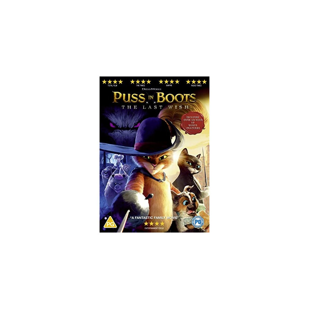 Puss In Boots: The Last Wish [DVD] [2023]