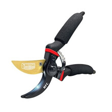 8” Premium Secateurs Pruning Shears, Titanium Bypass Garden Tool, Blade Plant Clippers, Hand Pruners, Scissors for Plants, Rose, Flowers, Hedge