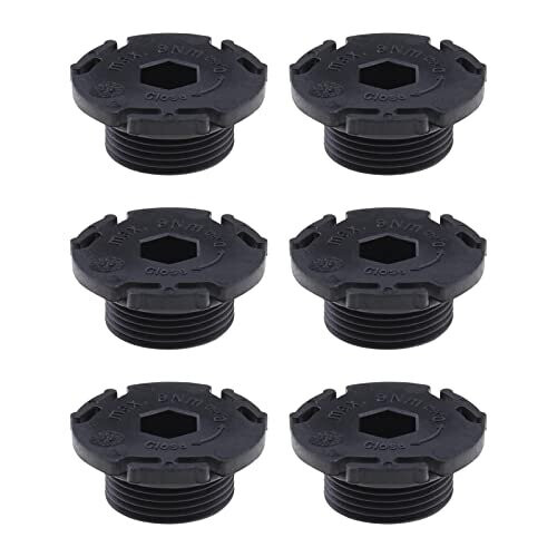 6Pcs Car Engine Oil Drain Plug Replacement 11137605018 Compatible with ...