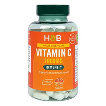 Vitamin C 1000mg - High Strength Vegan Ascorbic Acid - 120 Tablets (4 Months Supply)
