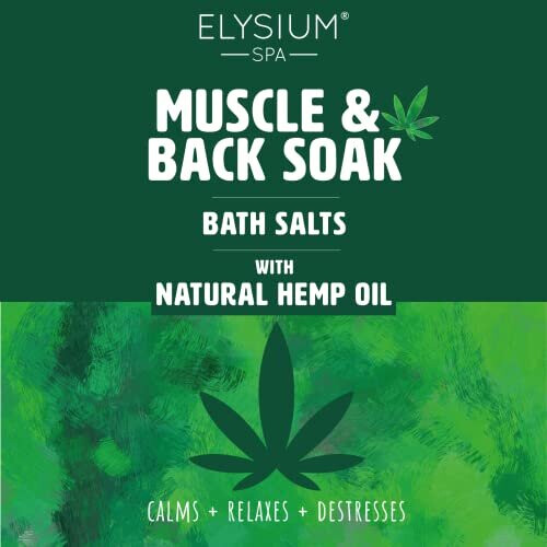 Muscle & Bath Soak with Hemp Oil 1
