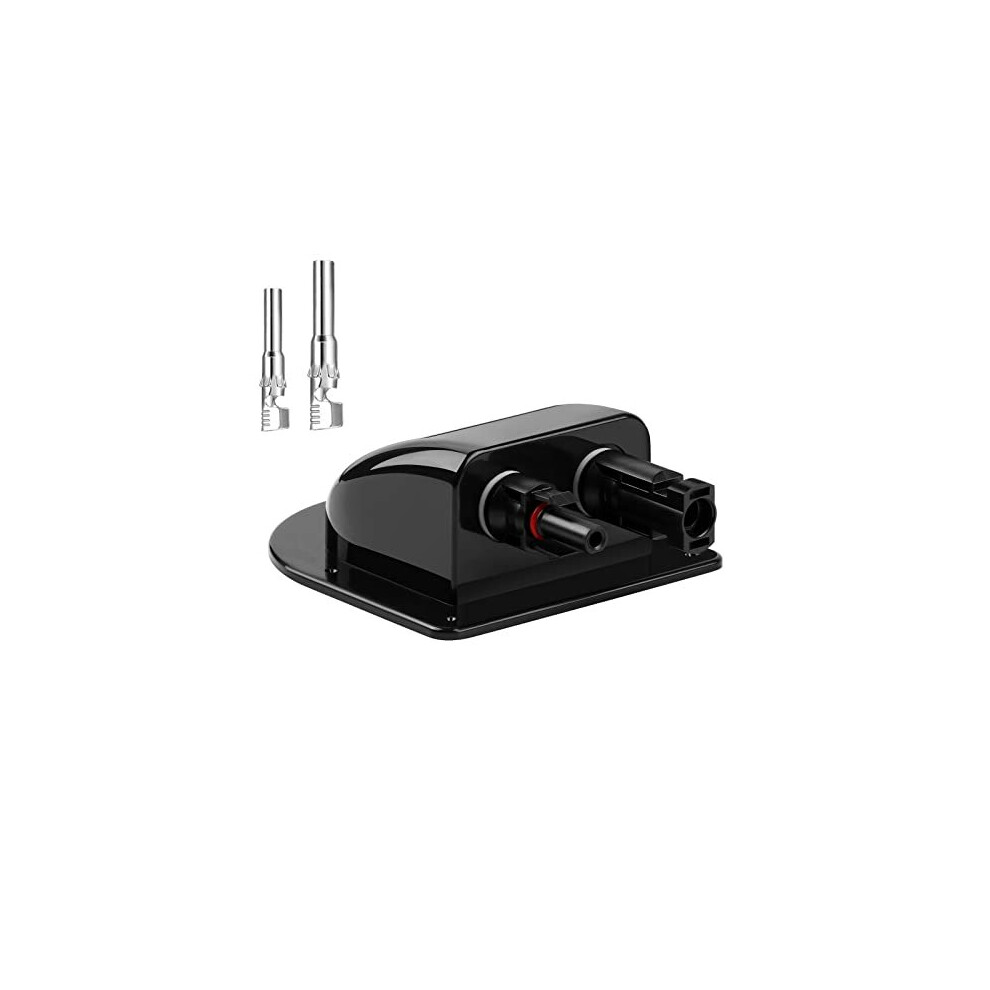Solar Cable Entry Gland Waterproof Abs Double Cable Gland Box Roof Cable Entry Gland Solar Panel Connector Junction Box For Solar Panels Caravans 673311120806
