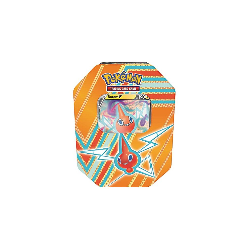 Hidden Potential Rotom V Tin (1 Foil Card & 4 Booster Packs)