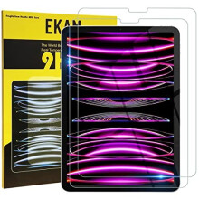 [2-Pack] Screen Protector for iPad Pro 11-Inch, 2022/2021/2020 (4th/3rd/2nd Generation) Tempered Glass Film HD Scratch Resistant, Compatible with