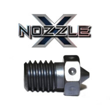 Ugello per stampa 3D - E3D - Nozzle X V6 - 0,4 mm - 1,75 mm - Acciaio temprato nichelato WS2