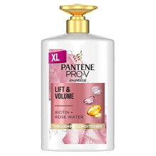 Conditioner With Biotin and Rose Water, Volumising Hair Conditioner, For Fine Hair, Lift 'n' Volume, Silicone Free, VALUE PACK, 1L