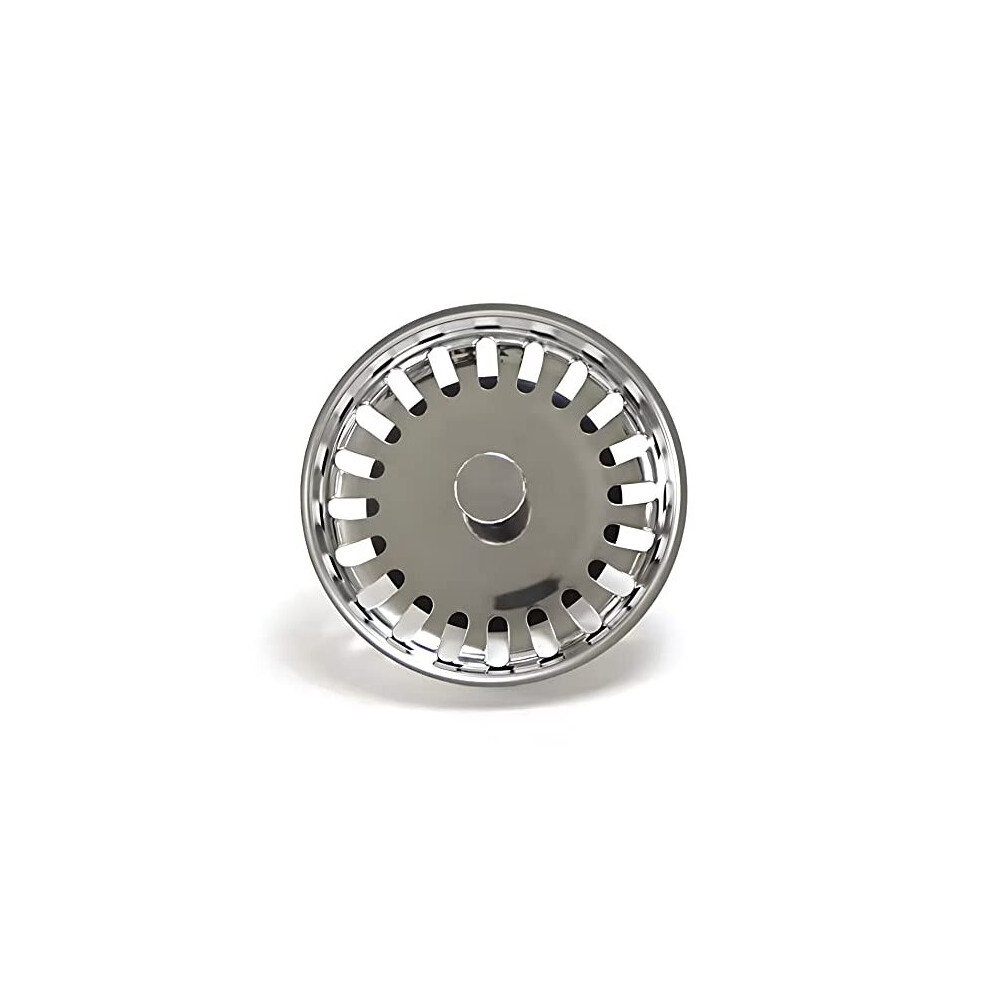 Kitchen Sink Plug Strainer-Rust Proof Universal Sink Drainer Stopper- Sink Plug Replacement For Food/Hair Catcher- Hole Diameter 78Mm 610012248675