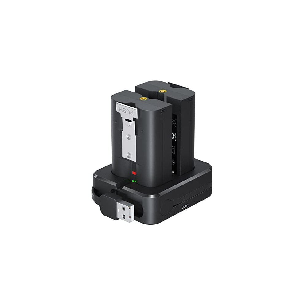 Loqdivr 2 Battery And Charger Station For Video Doorbell 2/3/4, Video Doorbell 3 Plus, And Spotlight Cam Battery(3.65V 6040Mah) Not For Stick Up Cam Battery
