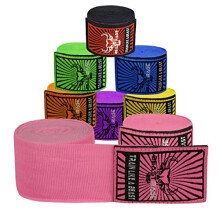 Boxing Hand Wraps Men Protection MMA Support Inner Gloves Martial Arts Training Wrapper Punching Combat Sports Muay Thai, under Mitts 4.5 Meter