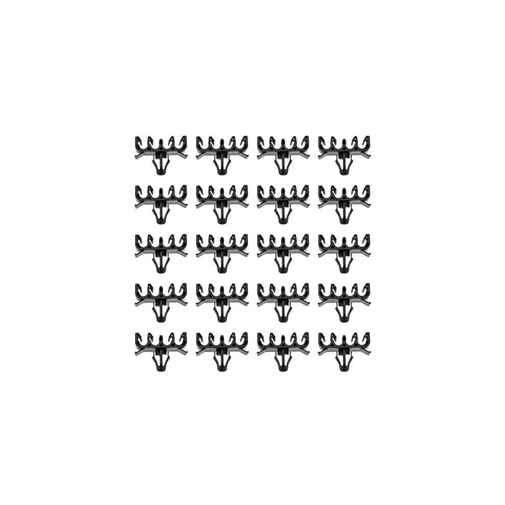 20Pcs Brake Line Pipe Retainer Clip Holder Replacement Compatible With Toyota Brake Pipe Clamp Holder Clip Pipe Support Rod Clips 6975562469562