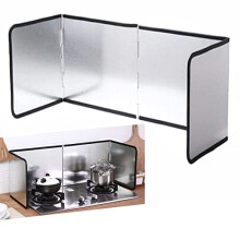 Stove Splatter Guard for Cooking Kitchen Anti Splatter Shield Guard Portable Folding Cooker Side Fat Oil Splash Guard Splash Back Splatter Screen for