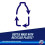 Domestos Power Foam Arctic Fresh bleach-free toilet & bathroom cleaner upside down spray - Eliminates 99.99%* of germs - 6 x 450 ml 6