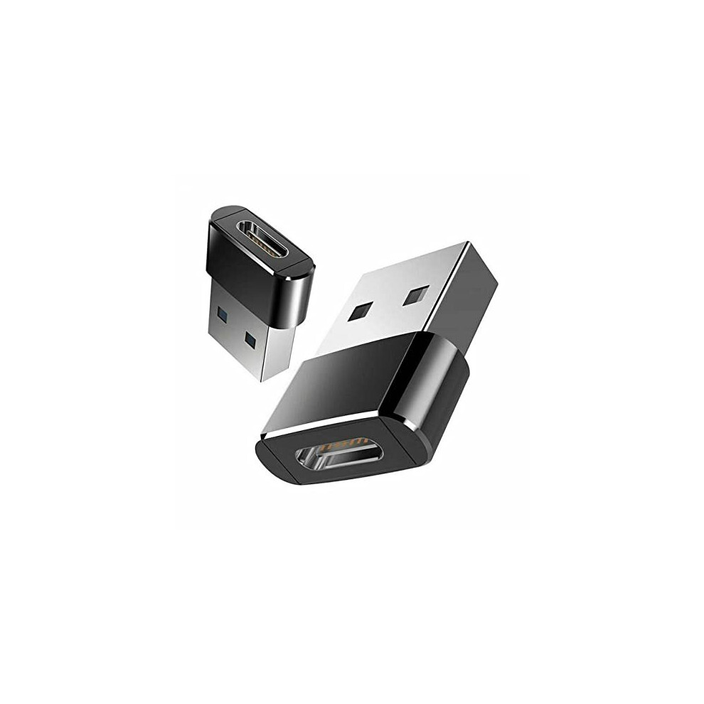 USB C to USB Adaptor 2pack,USB-C Female to USB A Male, PD 20W USB-C Type C Fast Charger Adapter Plug For iphone 11 12 13 14 Pro Max,Apple iwatch 7 8