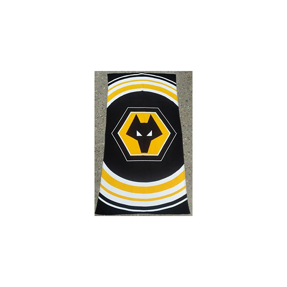 Football Club Official Beach Bath Towel - Wolverhampton Wanderers