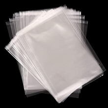 A4 Clear Self-adhesive Bags, 100 Pack, 22x30CM Self Sealing Cellophane Display Bags/Sealable Bags, Food Safe, A4 Cello Bags OPP for