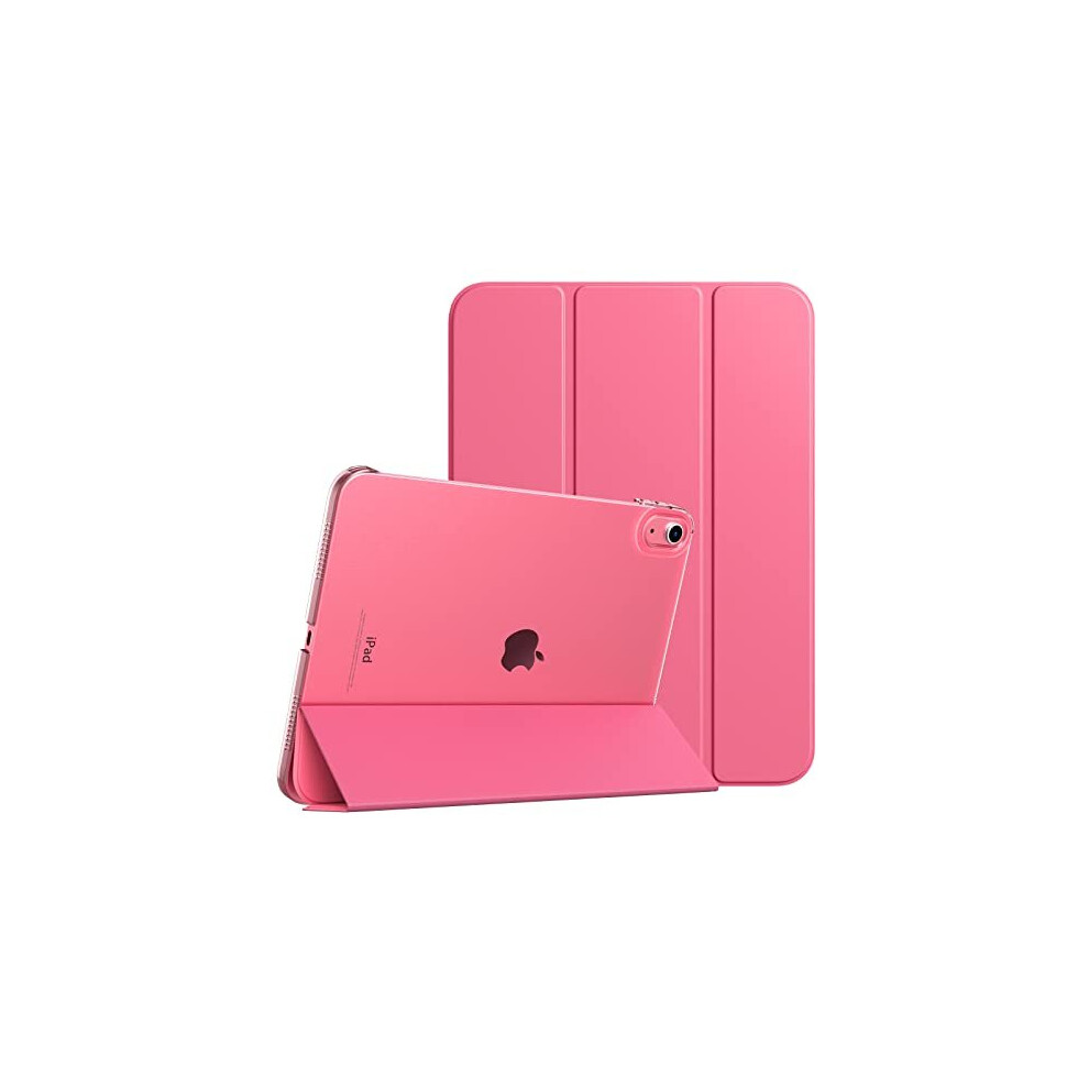 Case For Ipad 10Th Generation Case 2022, Slim Stand Cover For Ipad 10Th Gen 10.9 Inch, Support Touch Id, Auto Wake/Sleep Smart Shell With Translucent 840156930529