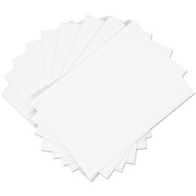 White Card Paper 220 GSM A4 Thick Craft Paper - (Pack of 50 Sheets)
