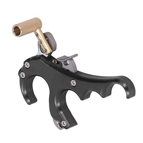 Spring Release Thumb Trigger Archery Release Aid Trigger Bow Release Aid Spring Release Aid,and Long Lasting Aluminum Alloy Spring Release Assist Wear 2