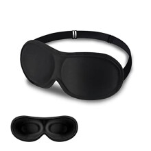3D Eye Mask Comfortable and Lightweight Sleep Mask for Side Sleepers Breathable Blackout Sleeping Mask with Adjustable Strap Travel Accessories