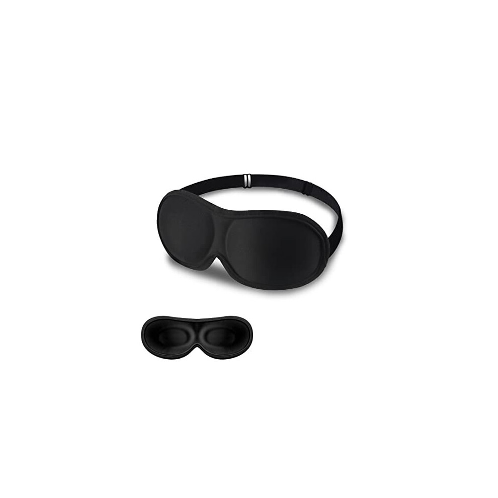 Slijar 3D Eye Mask Comfortable And Lightweight Sleep Mask For Side Sleepers Breathable Blackout Sleeping Mask With Adjustable Strap Travel Accessories