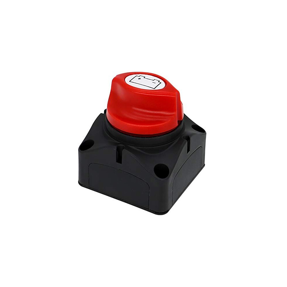Battery Isolator Switch Battery Disconnect Switch Master Power Cut Off Switch For Car Marine Truck Boat Van Caravan Automotive,12V 24V 48V Battery 616612791870