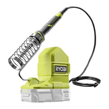 RYOBI RSI18-0 18V One+ Cordless Soldering Iron (Bare Tool) - 205-480C, 60s Heat, Pencil Grip, LED