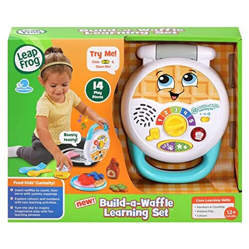 LeapFrog 616703 Build-a-Waffle Learning Set, 6.9 x 10.8 x 12.6 cm