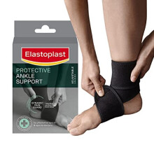 Protective Adjustable Ankle Support, Supportive Ankle Brace with Dynamic Pain Guard Protects Weak or Injured Ankles, Ankle Compression Fits Left or