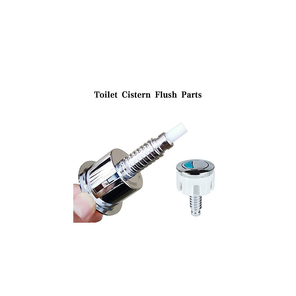 Toilet Flush Buttons Replacement Compatible Toilet Cistern Flush Parts Dual Flush Toilet Push Button 756740235683