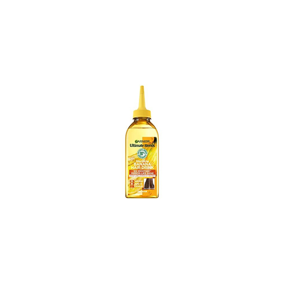 Instant Lamellar Water, Rinse-Out, Liquid Conditioner, For Dry Hair, Ultimate Blends Nourishing Banana, Hair Drink, 200ml