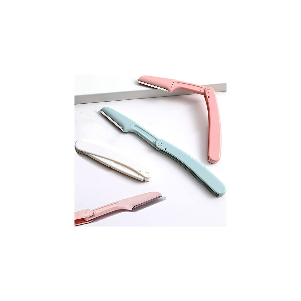 4 PCS Face Razors for Women, Dermaplaning Blades for Face, Eyebrow Razor Shaper, Lady Face Shavers for Women, Facial Hair Peach Fuzz Remover-image-OPC-PBR9PWM-NEW