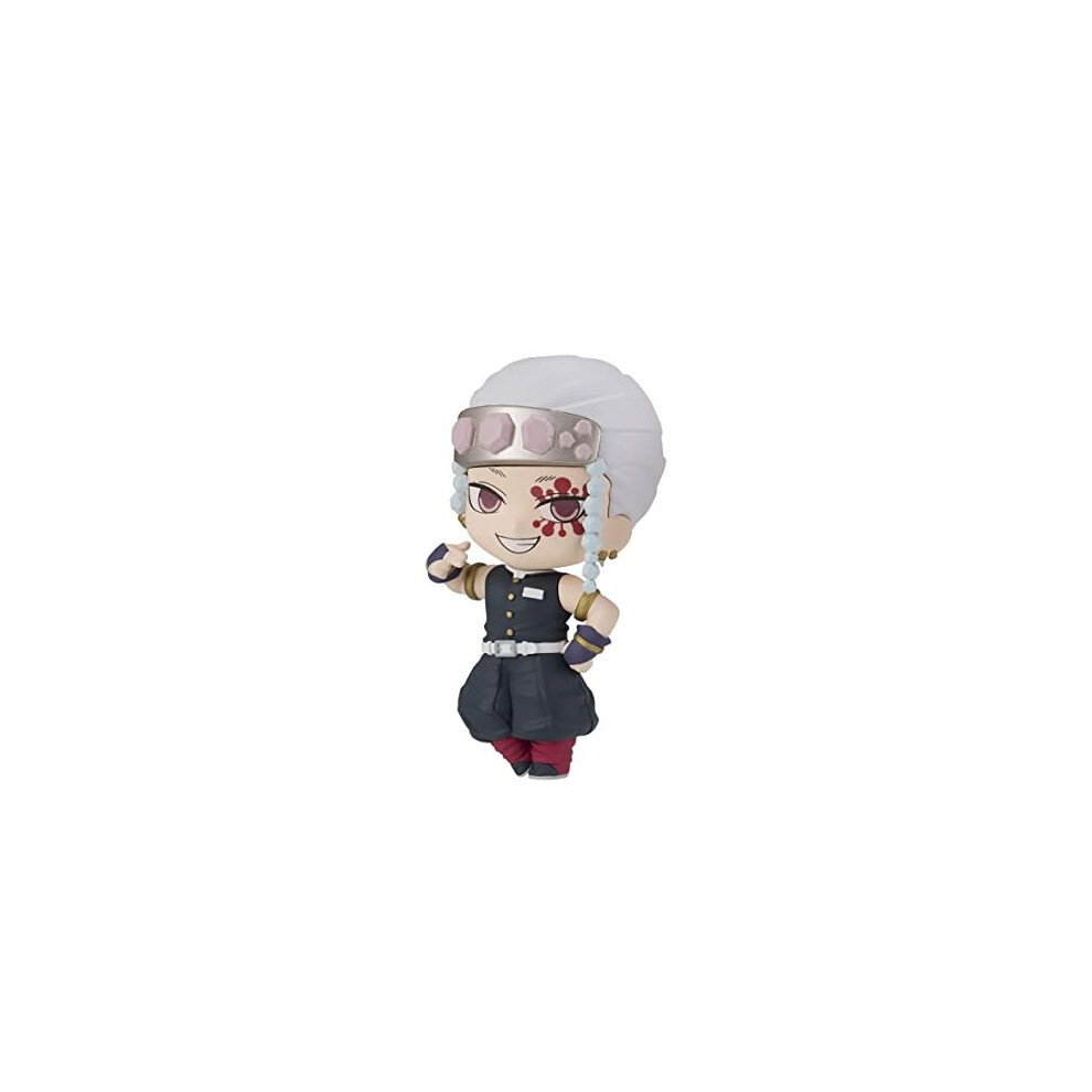 Chibi Masters Bandai Tengen Uzui Demon Slayer Figure | 8Cm Tengen Anime Figure From Demon Slayer Anime And Manga | Collectable Anime Merch Figures