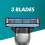 Gillette Mach3 Men's Razor + 12 Razor Blade Refills, 3 Blades for a Smooth Shave, Fits All Mach3 Handles 2