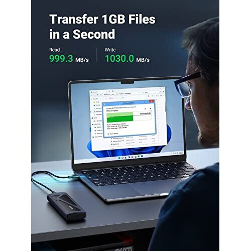UGREEN M.2 NVMe SSD-Gehäuse - Schwarz 2