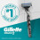 Gillette Mach3 Men's Razor + 12 Razor Blade Refills, 3 Blades for a Smooth Shave, Fits All Mach3 Handles 6