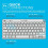 JLab Go Bundle - Bluetooth & Wireless Keyboard and Mouse Set - Multi Device Computer Keyboard & Mice Combos - Compatible with 6