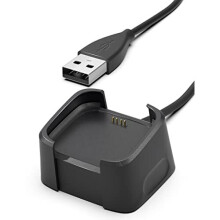 Charger for Fitbit Versa 2 Health & Fitness Smartwatch 3.3Ft Fast Charging Replacement Fitbit Versa 2 USB Charging Cable Dock Stand(not for Fitbit