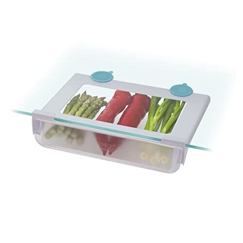 Joseph Joseph FridgeStore - Space Saving Under-shelf Storage Drawer Organiser, BPA free
