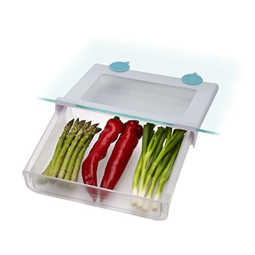 Joseph Joseph FridgeStore - Space Saving Under-shelf Storage Drawer Organiser, BPA free 1