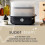 Tommee Tippee Closer to Nature Complete Feeding Set, Electric Steam Steriliser with Insulated Bottle Bag, Newborn Baby Bottles and Easiwarm Bottle Warmer, Black 3