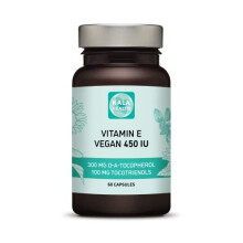 Vitamin E 450 IU 400mg Tocopherol + Tocotrienol Vitamin E Vegan - Alpha Tocopherol + All 4 Tocotrienols – Alpha Tocotrienol + Beta Tocotrienol +