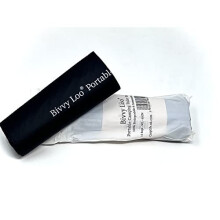 Bivvy Loo Camping Toilet Compostable Liner Bags. Portable Toilet Liner Bags (15 BAGS - SINGLE ROLL)