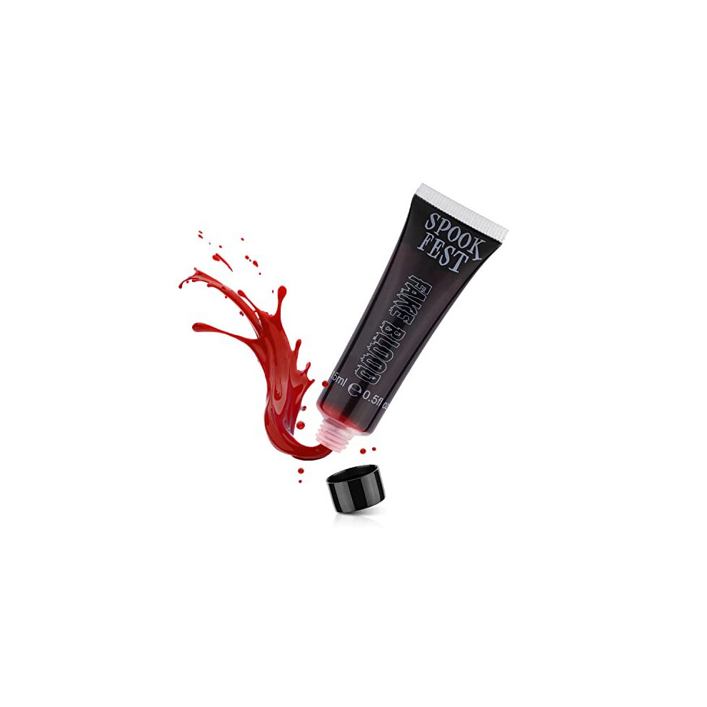 Special FX Pro Fake Blood Horror Make up for Vampire Zombie Theatre Special Effects Realistic Halloween Blood 15ml