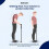 Walking Stick, Easy Adjustable Height Folding Extendable Walking Cane, Lightweight Flexible and Durable Walking Aid Mobility Aid Collapsible Walking 4