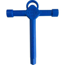 Universal Loft Hatch Key. Square Drive T Key Opener Tool, for Gas Box, Drain Tap. Spare Replacement Plastic Budget Lock Tee Key for Cabinet Lock,